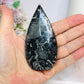 Black Panda Calcite Flame 9.5cm