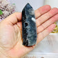 Black Druzy Sphalerite Tower 9.5cm