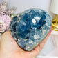 Large Deep Blue Large Chunky Celestite Heart 1.1KG