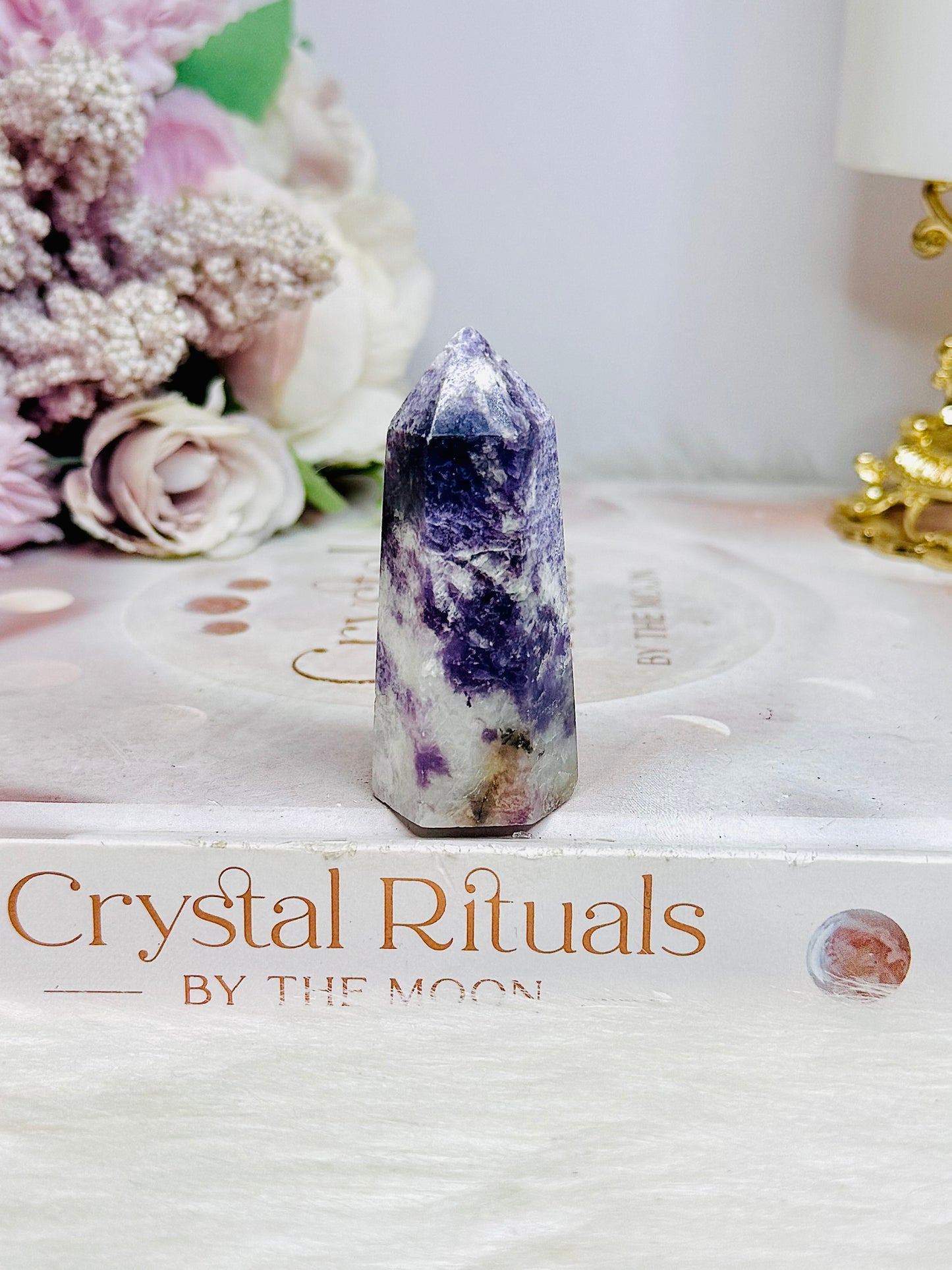 Small Lepidolite Tower 5.5cm