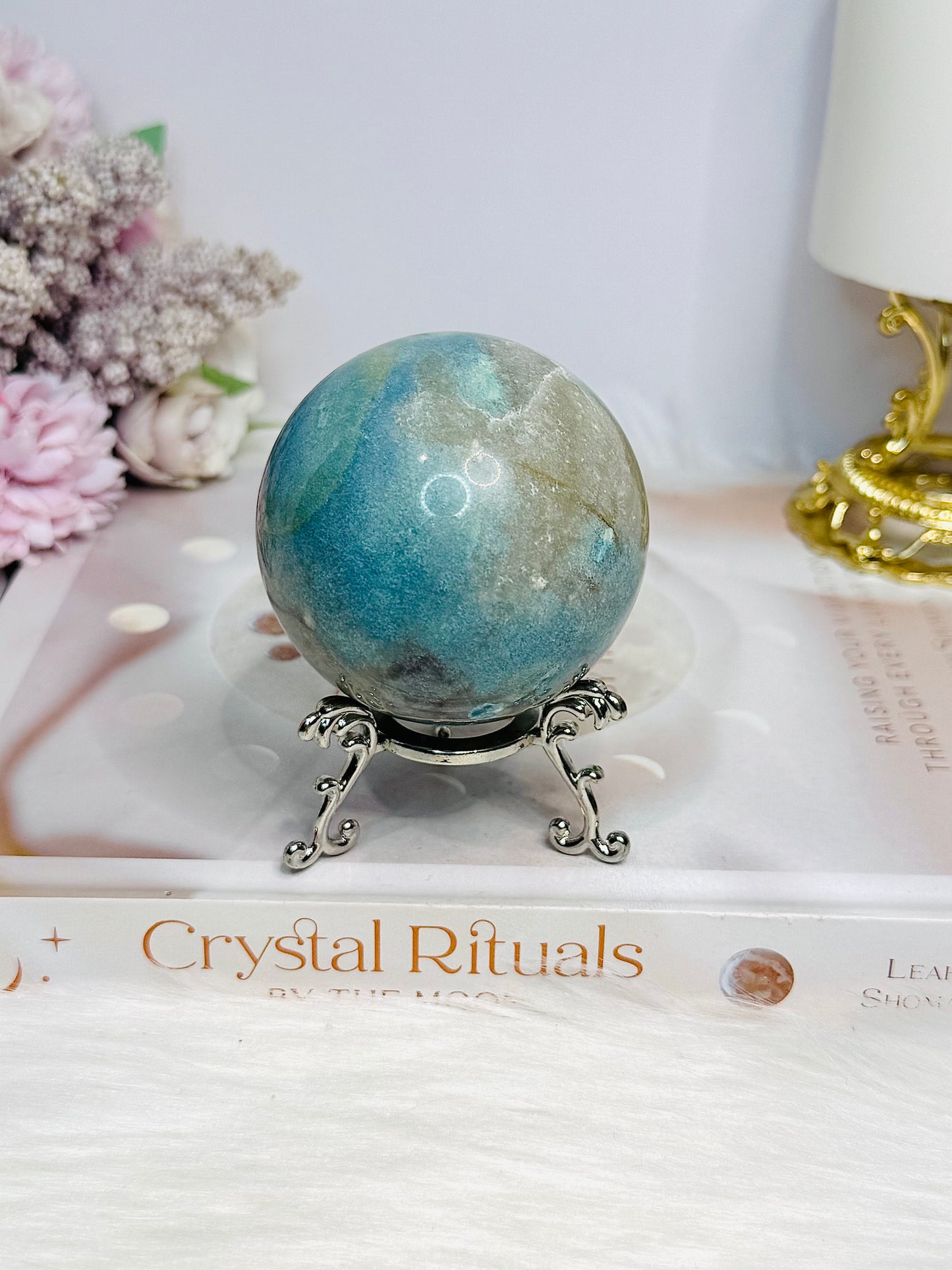 Trolleite Sphere on Stand 301g