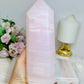 High Grade Large Pink Mangano Calcite (UV Reactive) Tower | Generator 19cm 1.2KG