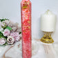 Rare Large Thulite Tower with Epidote Inclusions 20cm (Rich in colour)