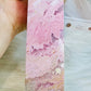 Huge Pink Peruvian Rhodochrosite Tower 29cm 993grams