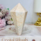 Pink Opal Tower | Point 10cm 223g