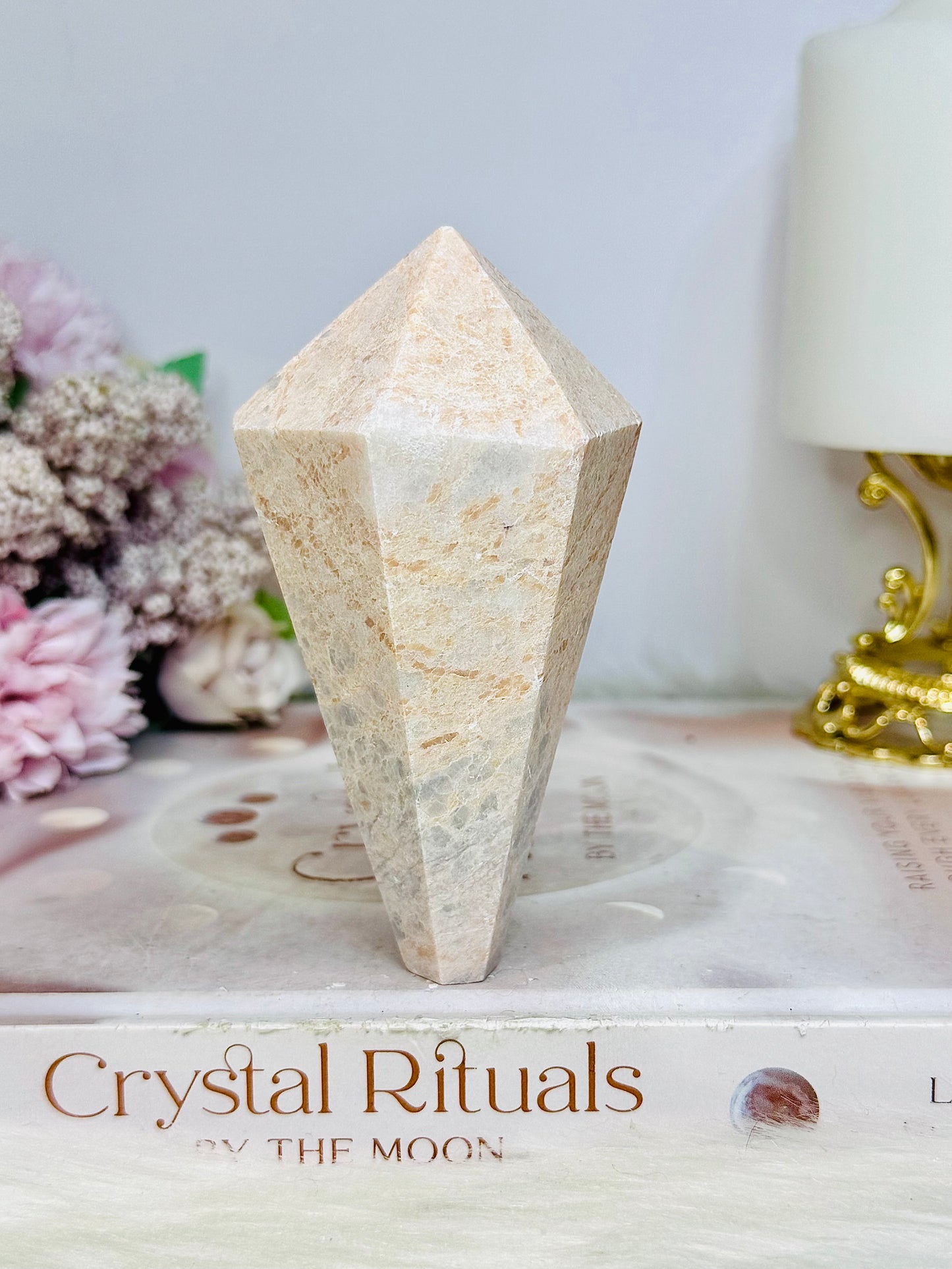 Pink Opal Tower | Point 10cm 223g