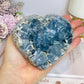 Large Deep Blue Large Chunky Celestite Heart 1.1KG
