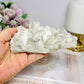 White Sandwich Calcite Specimen | Slab with Rainbows 12.5cm