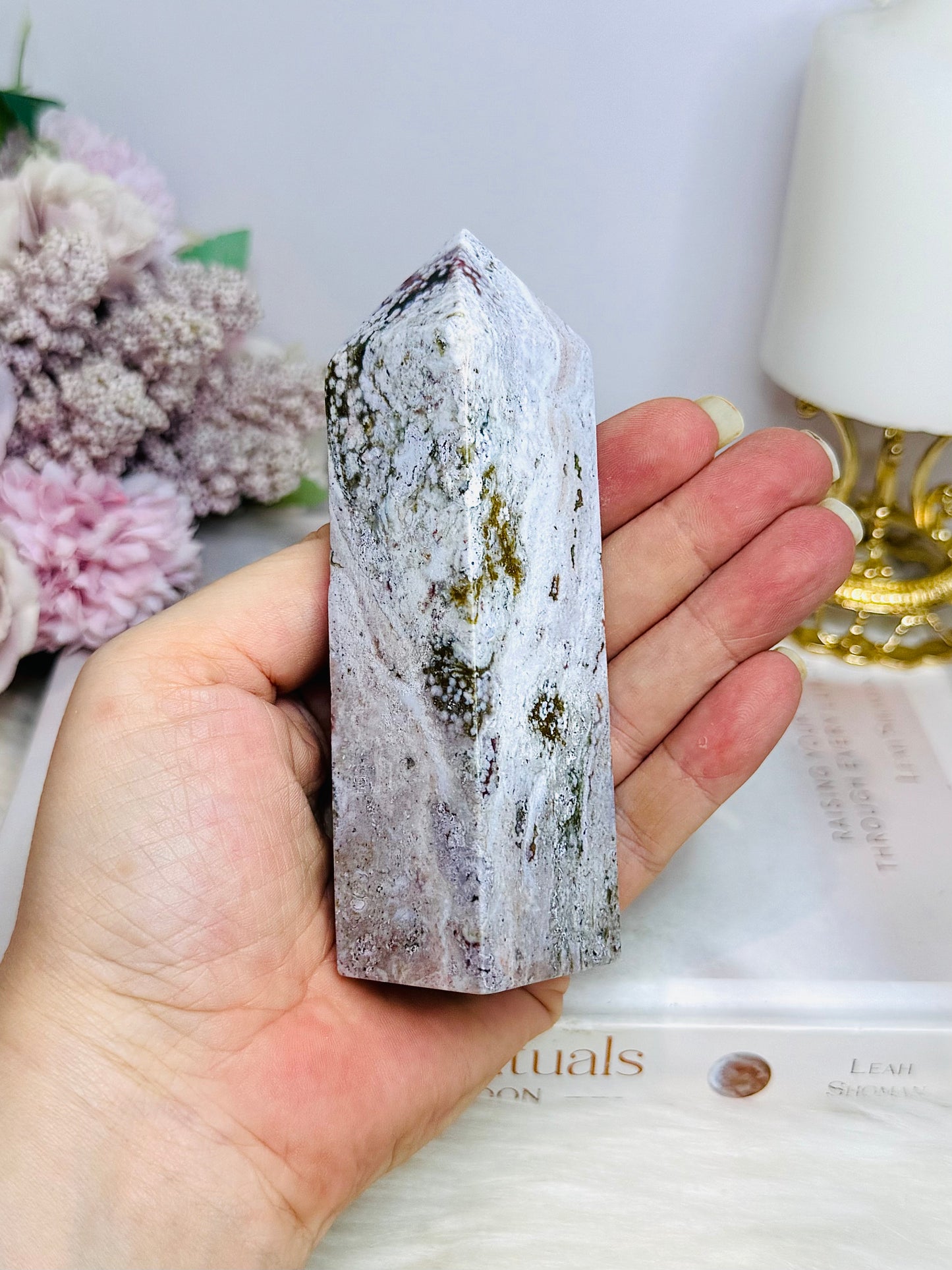 Ocean Jasper Tower 11.5cm