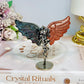 Goldstone X Ruby Zoisite Devil & Angel Wings 8cm