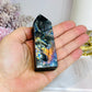 High Grade Labradorite Tower Full of Flash 8.5cm