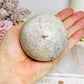 Pink Amethyst Sphere on Stand 417g