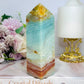 Caribbean Calcite Chunky Tower 13.5cm 442g