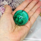 Natural Malachite From Congo Sphere on Stand 140g