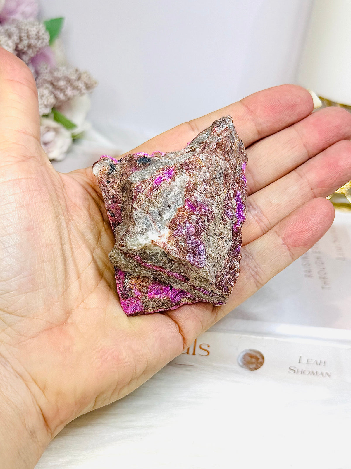 Natural Pink Cobaltian Calcite Specimen 125g
