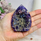 Amethyst Druzy Cluster Flame 8.5cm
