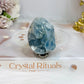 Blue Celestite Cluster Egg 182g