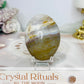 Ocean Jasper Palm Stone (stand is display only)