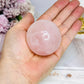Rose Quartz Sphere On Stand 201g