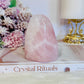 Natural Chunky Rose Quartz Polished Freeform 8cm