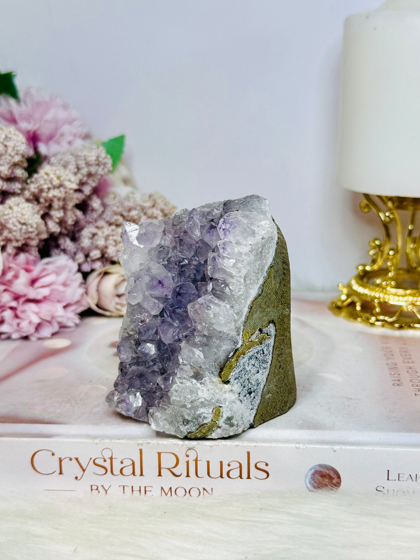 Amethyst Base Cut Cluster 7.5cm 358g