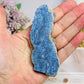 Natural Blue Coral Fossil Specimen Slab 10cm