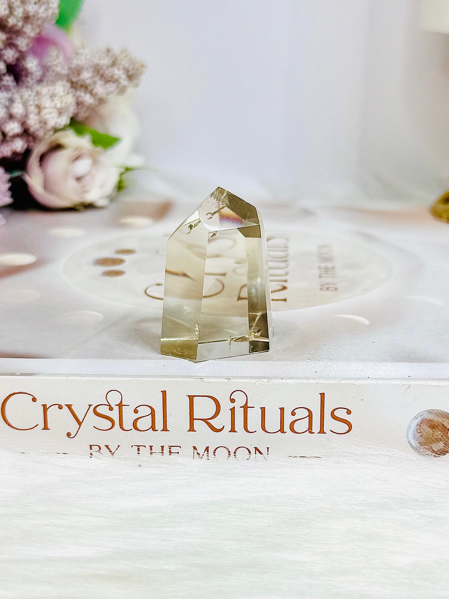 Natural Citrine Tower 4cm