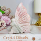 Pink Opal Carved Fairy 10cm