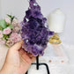 Large High Grade Amethyst Cluster on Stand 25cm 1.59KG