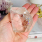 Clear Quartz Polished Freeform with Rainbows 229g