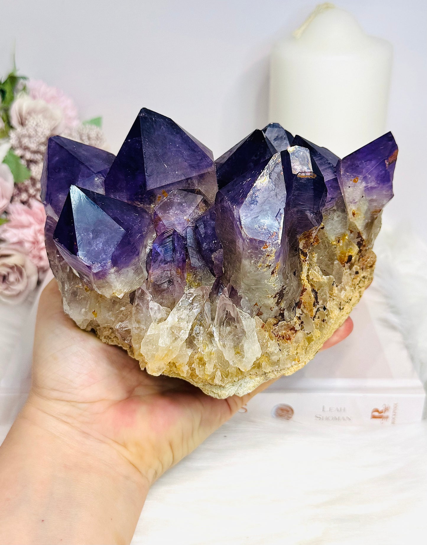 Large Natural Amethyst Cluster 1.5KG