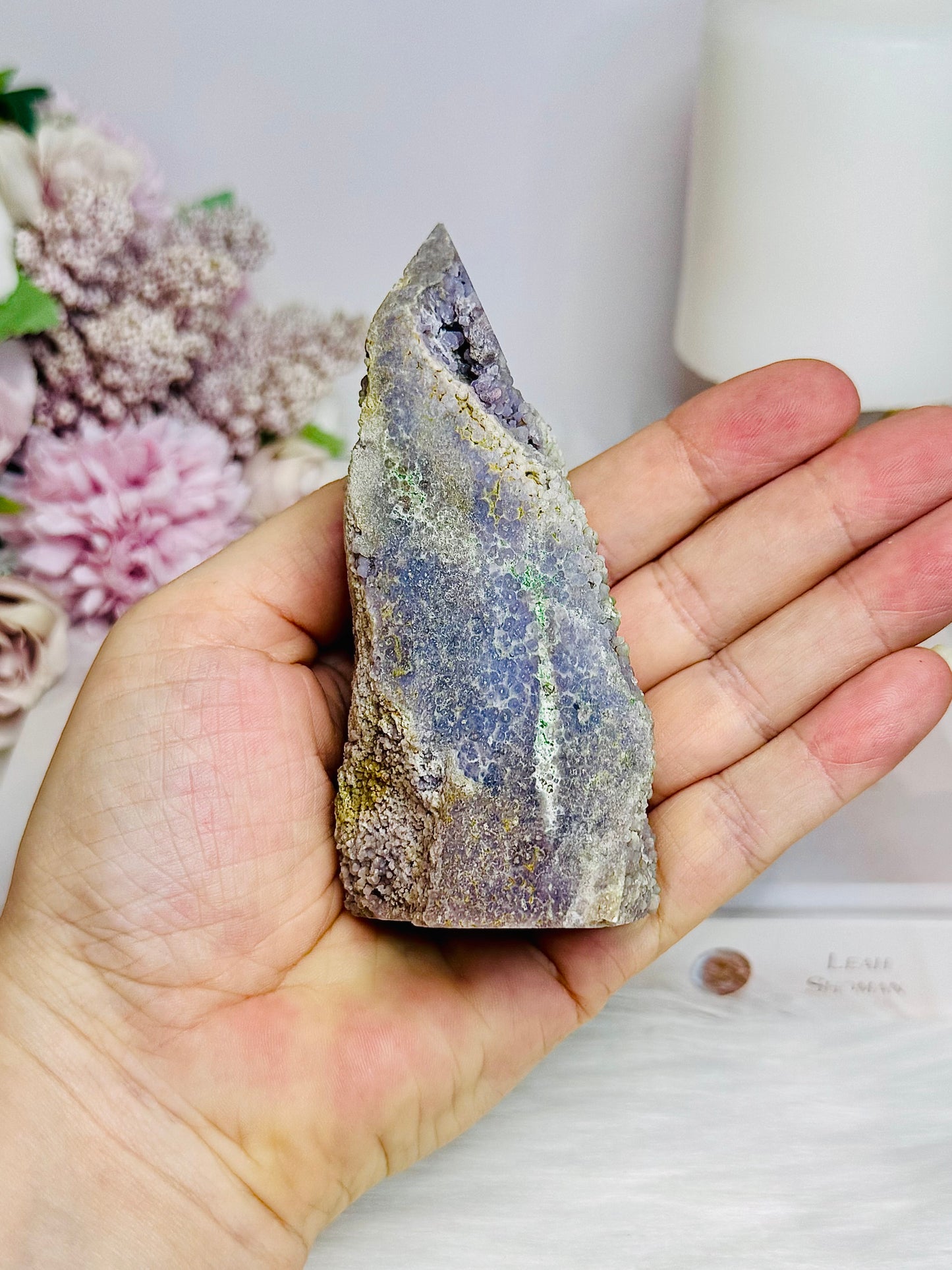 Grape Agate Tower | Freeform 10.5cm 208g
