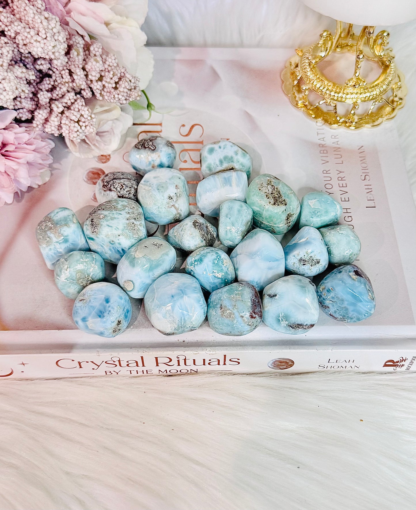 ⚜️ SALE ⚜️ Natural Larimar Tumbles Only $10 each x