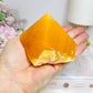 Orange Calcite Top Polished Point 329g