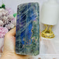 Purple Flash Labradorite Freeform 12cm 835g (flash looks blue in pics but is purple)