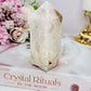 Stunning Pale Pink Amethyst Chunky Tower Full Of Crystallisation 9cm