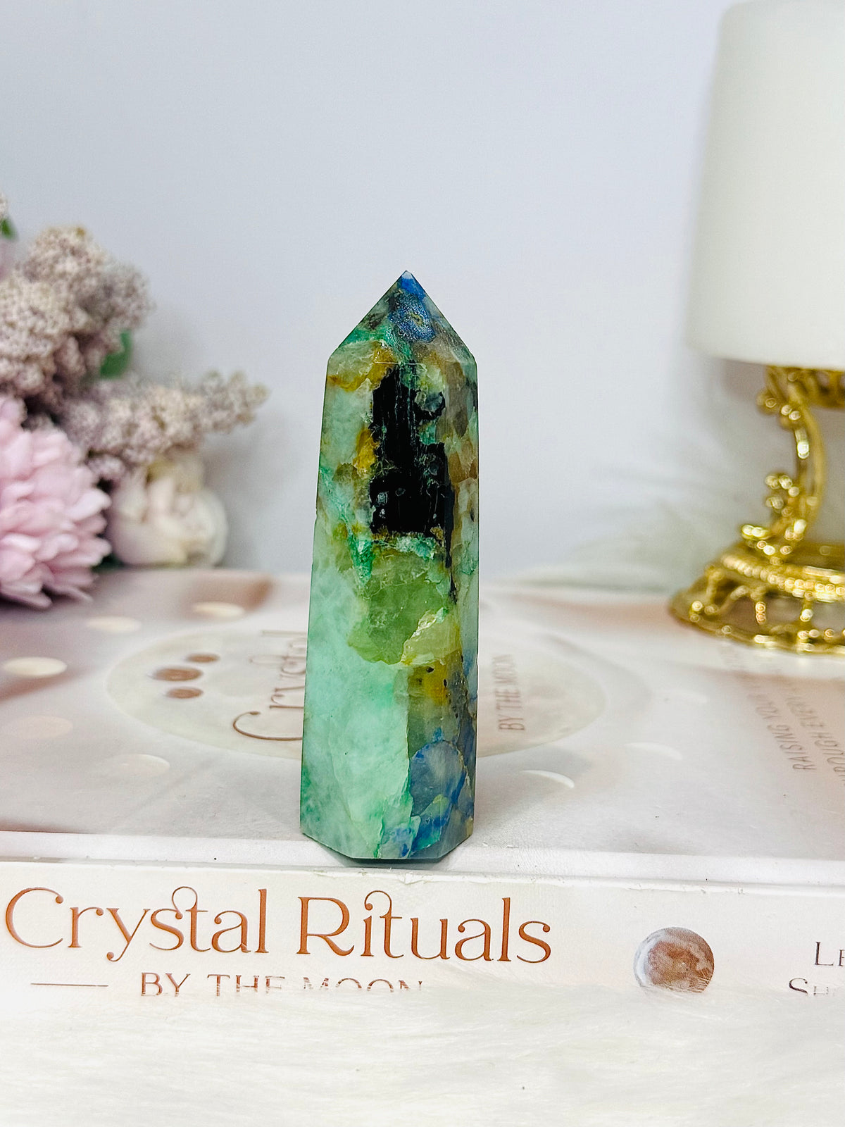 Chrysocolla Tower 8cm