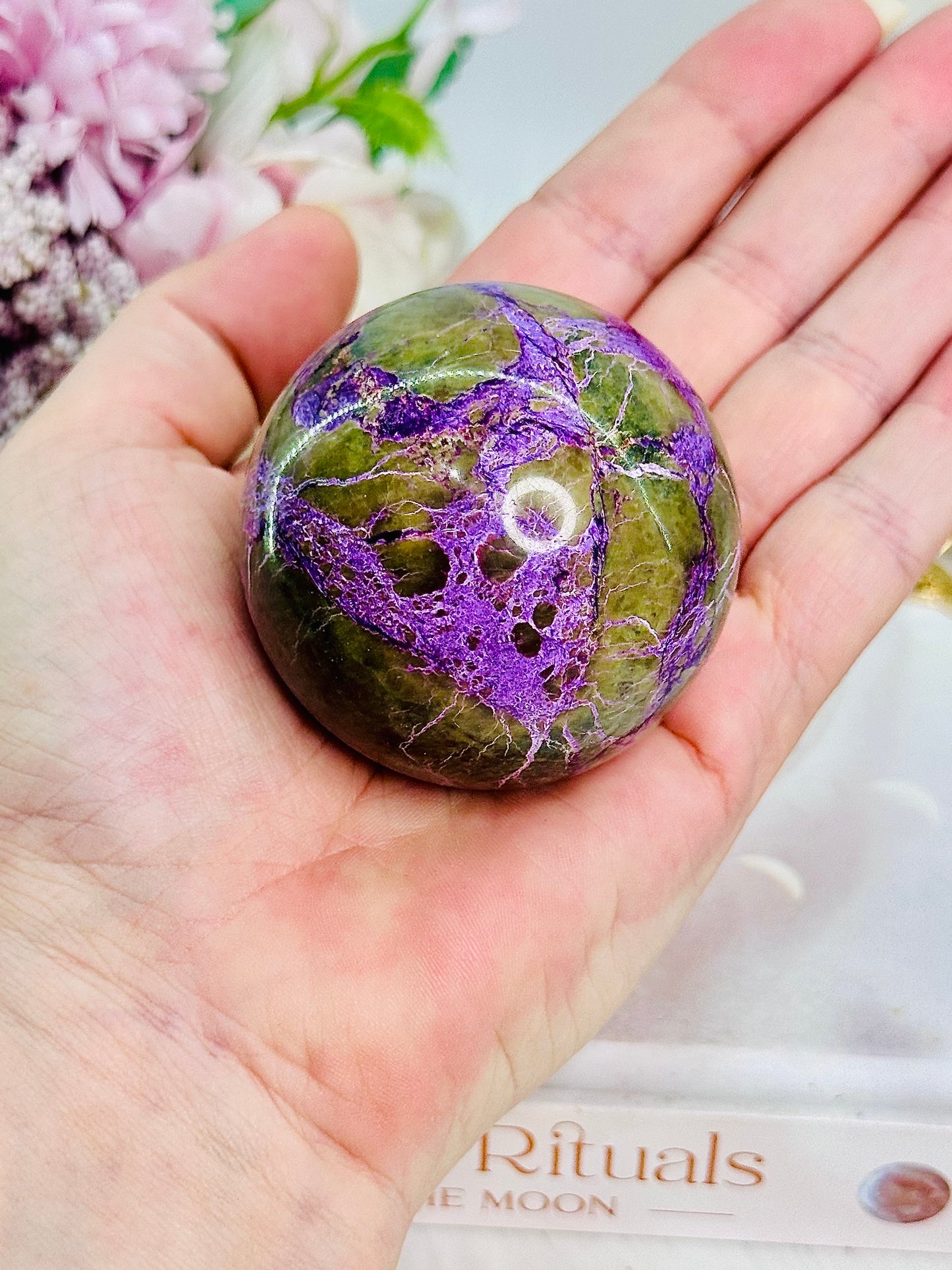Rare & Completely Sensational Stitchtite Sphere On Stand 191grams