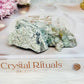Cubed Blue Fluorite on Matrix 144g