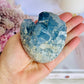 Blue Celestite Chunky Natural Druzy Freeform On Stand 535grams