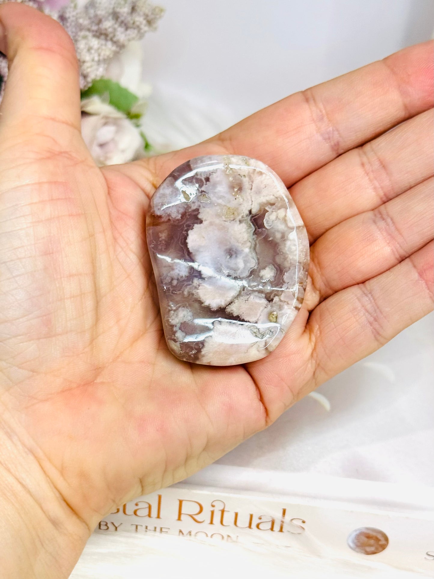 Small Flower Agate Freeform