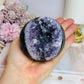 Large Druzy Amethyst Sphere on Stand 503g