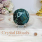 Ocean Jasper Palm Stone (stand is display only)