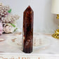 High Grade Fire Quartz Tower with Rainbows 8.5cm