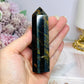 Blue Tigers Eye Tower 10cm