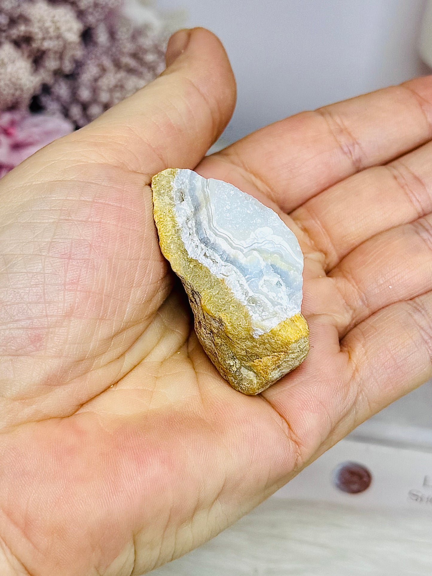 Blue Lace Agate Specimen