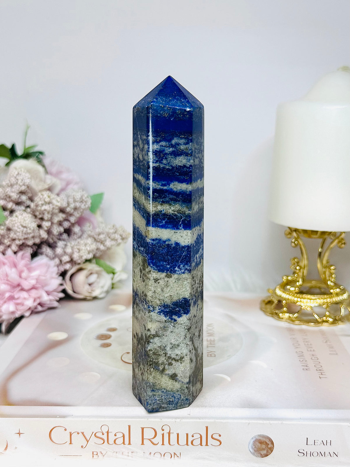 Lapis Lazuli Chunky Tower 15cm