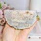 Large Pink Amethyst Base Cut Freeform 683g