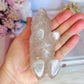 Chunky 11cm 359gram Clear Quartz Carved Bear