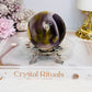 Mookaite Jasper Sphere on Stand 297g